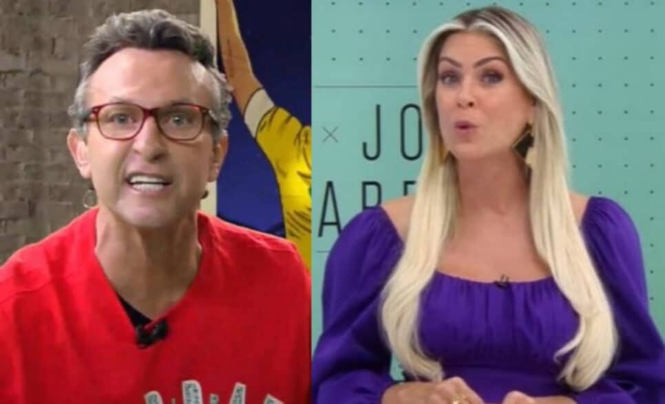 Renata Fan discordou de Neto ao vivo na Band e mandou a real na lata (Foto: Reprodução / Band)