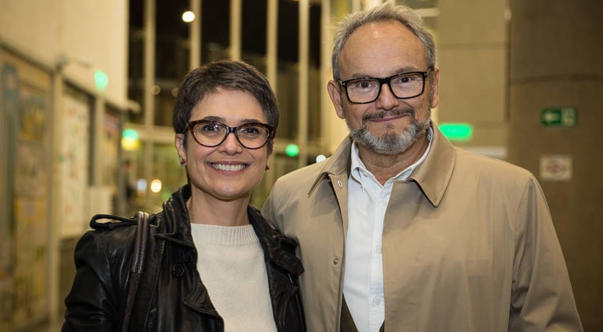 Sandra Annenberg e Ernesto Paglia são casados