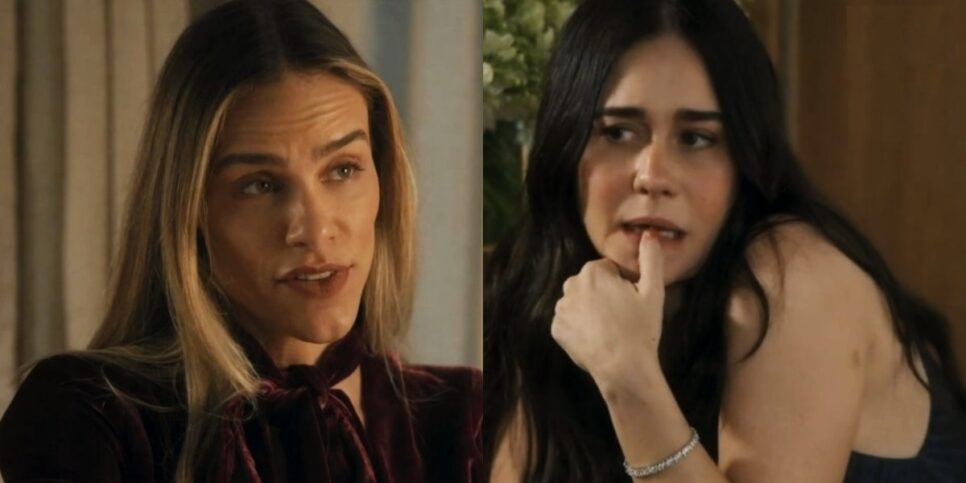 Sara e Guida na novela Travessia da Rede Globo