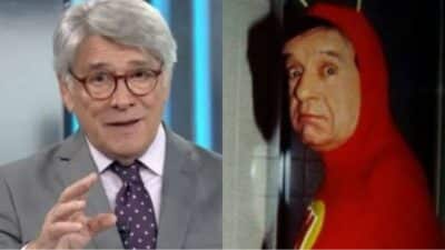 Imagem do post Vivendo no meio do mato e cabeludo, Sérgio Chapelin é comparado a personagem do Chapolin após sumir da TV