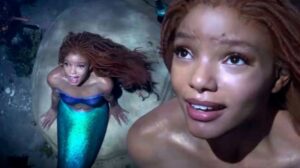 Halle Bailey, atriz escolhida para interpretar Ariel no filme "A Pequena Sereia", virou assunto no 'Encontro' (Foto: Reprodução / Internet)