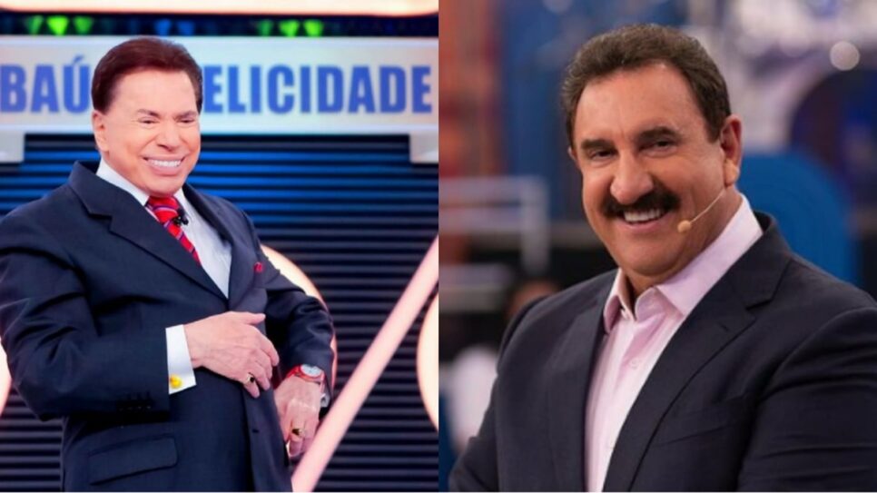Silvio Santos revela divida de Rainho e choca público (Foto: Montagem HoraDoBenefício)