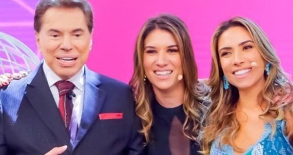 Silvio Santos, Rebeca e Patrícia Abravanel