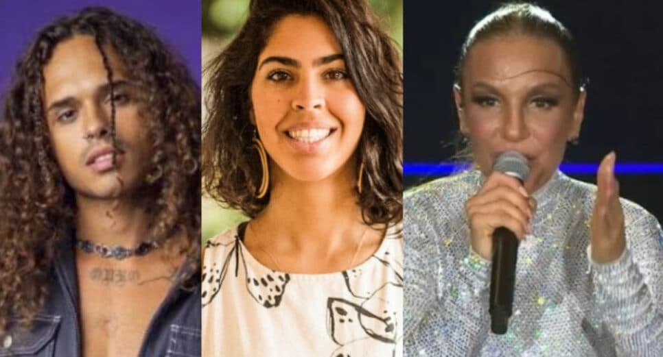 Vitão e Bela Gil foram expulsos de palco do show de Ivete Sangalo e agora sabemos o motivo (Foto: Reprodução / Instagram / Montagem HoraDoBenefício)