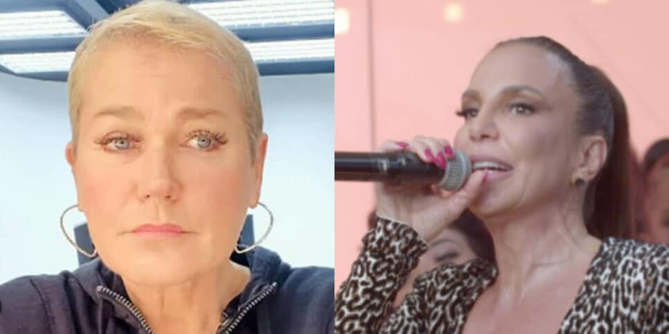 Veja o que tinha na caixa enviada por Xuxa para Ivete Sangalo (Foto: Montagem HoraDoBenefício)