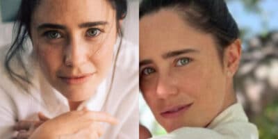 Fernanda Vasconcellos expôs cliques raros com o filho e, para muitos, ele é o bebê mais lindo do Brasil (Foto Reprodução/Montagem/AaronTuraTv/Instagram)