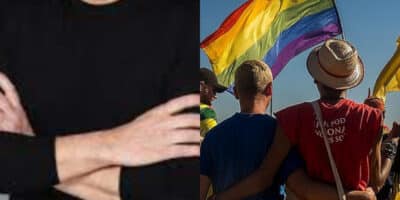 Famoso vive relação com novinho, 32 anos mais jovem, e declarou seu amor para o Brasil: 