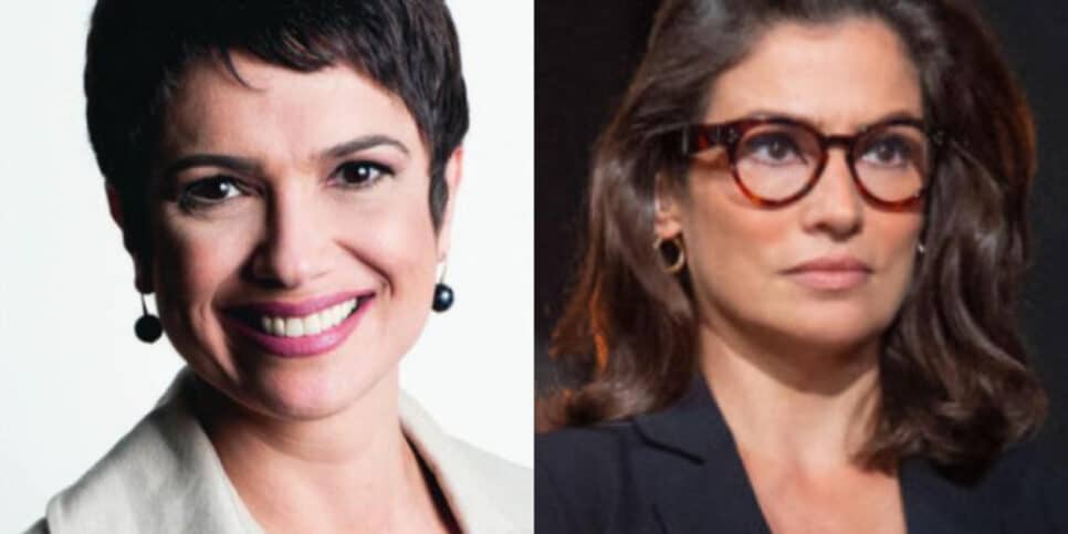 Sandra Annenberg e Renata Vasconcellos são casadas com estrelas máximas da Globo e poucos sabem disso