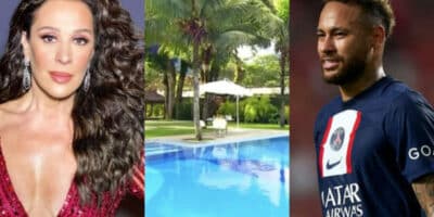 Imagem do post Piscina gigante  e cercada de luxo: Essa foi a mansão absurda que Claudia Raia vendeu por 13mi a Neymar