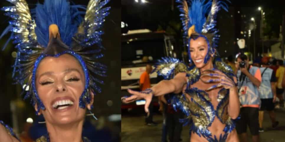 Adriane Galisteu é criticada por desfilar sem depilação e rebate: "Sempre tive cabeluda"