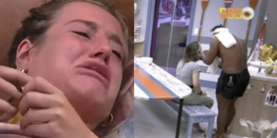 Prestes a ser expulsa do BBB23, Bruna Griphao entra em desespero e chora: "Não queria"