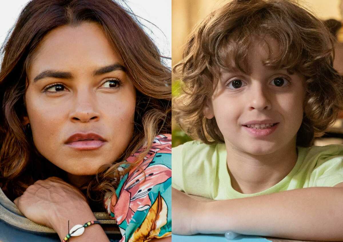 Brisa e Tonho na novela Travessia da Rede Globo