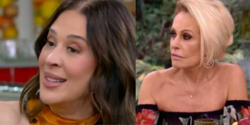 Claudia Raia confirmou detalhes de separação em entrevista à Ana Maria Braga: "Graças a Deus"