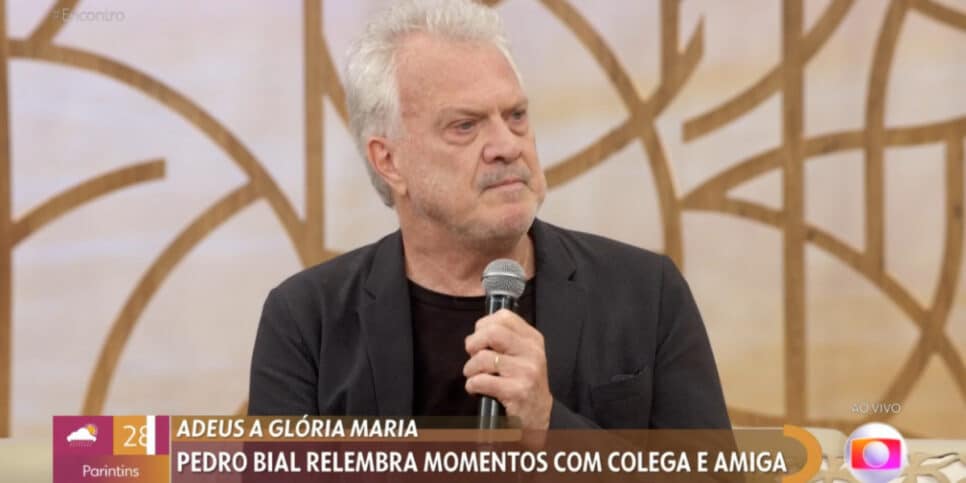 Pedro Bial conta última mensagem trocada com Glória Maria (Imagem Reprodução Gshow)