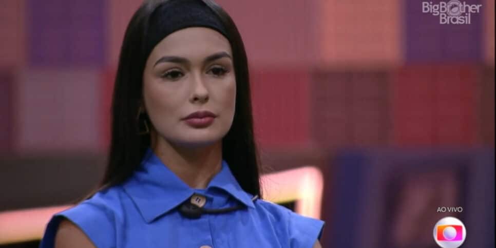BBB23: No jogo da discórdia, Larissa colocou placa de venenoso em Cristian e cometeu gafe durante justificativa (imagem Reprodução Internet)