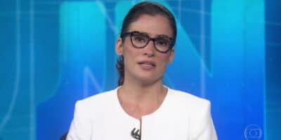 Imagem do post Áudio de jornalista vaza durante transmissão do Jornal Nacional, enquanto Renata Vasconcellos falava