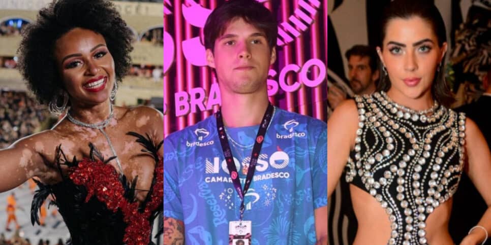 Ex BBB´s esbanjam antipatia durante desfile na Sapucaí (Imagem Reprodução Internet)