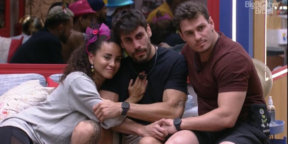 BBB23: Domitila vira piada após consolar Cara de Sapato (imagem Reprodução Globo)