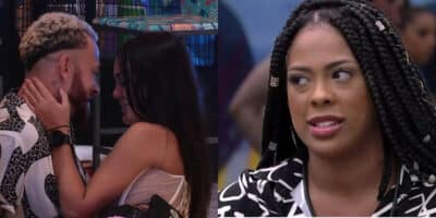 Imagem do post BBB23: Marvvila entra no quarto e pega Fred e Larissa em momento íntimo e internet reage: “Empata f*oda”