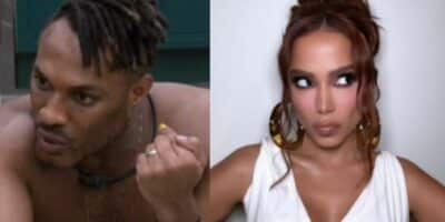 Imagem do post Fred Nicácio, do BBB23, se gaba de ter dado fora em Anitta ao receber cantada: ‘Nem tenta’