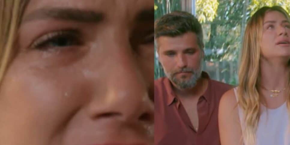 Gio Ewbank apareceu chorando em vídeo com Bruno Gagliasso e desabafou “A gente tá sempre tentando”
