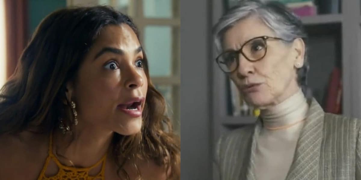 Brisa e Cidália em Travessia da rede Globo