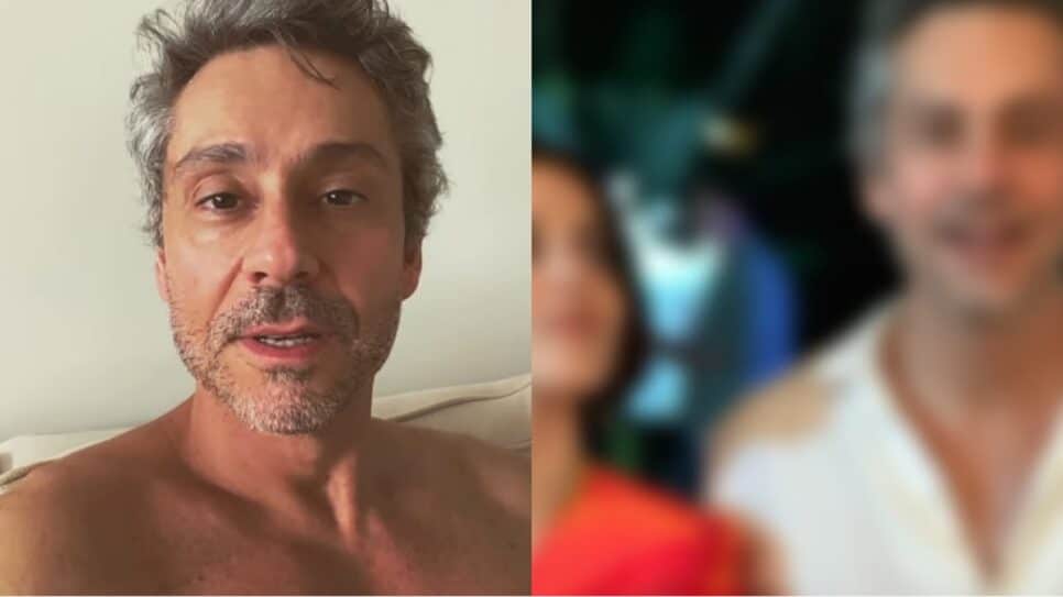 Alexandre Nero e sua esposa