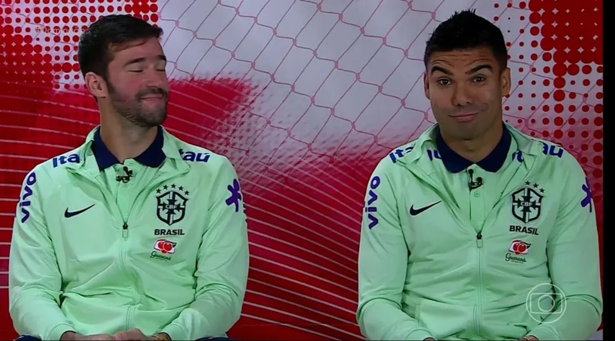 Alisson e Casemiro viraram garotos de recado da mãe de Paulo Gustavo