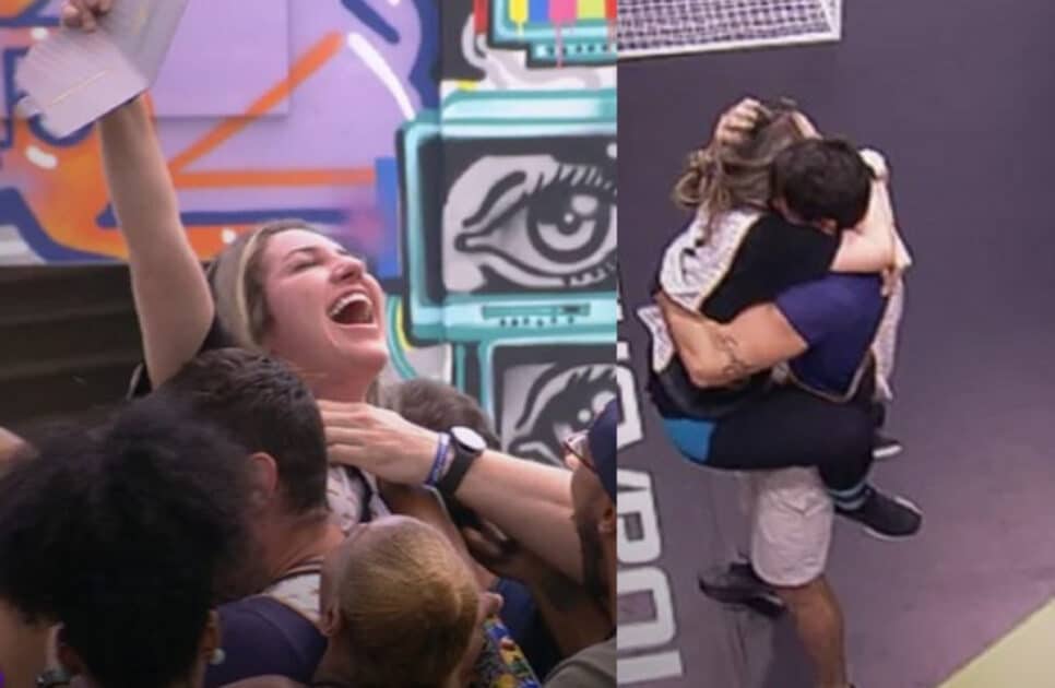 BBB23 - Amanda vence o Anjo e Cara de Sapato imunidade (Foto: Reprodução / Globoplay)