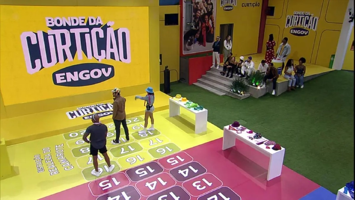 Prova Bate e Volta no BBB23 (Foto: Reprodução/Globo)