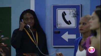 Imagem do post BBB23: Sarah Aline atende ao Big Fone, fica imune e indica brother ao paredão