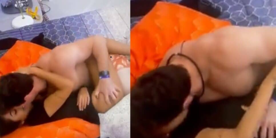 BBB23: Gustavo e Key protagonizam pegação quente e câmeras mostram tudo: "P*taria"
