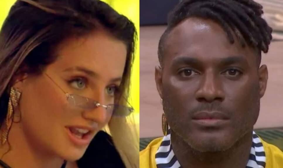 BBB23 - Após briga dos brothers, Pai de Bruna e marido de Nicácio trocam farpas e atriz é acusada de racismo (Foto: Reprodução / Globoplay)