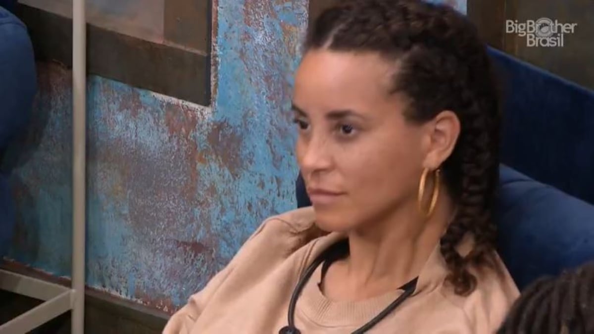 Domitila discutiu com Cezar no BBB23 (Foto: Reprodução/Globo)