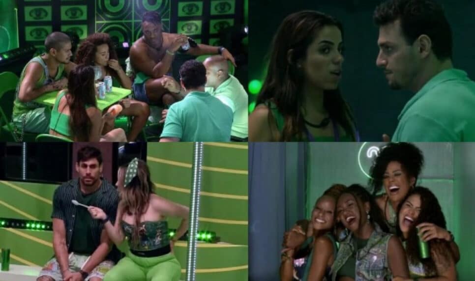 BBB23: Surto, mudança de estratégia, fofoca e troca de farpas; veja o resumo da festa (Foto: Reprodução / Globoplay)