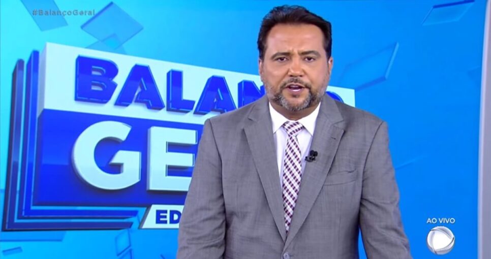 Geraldo Luís foi para cima de funcionária (Foto: Reprodução)