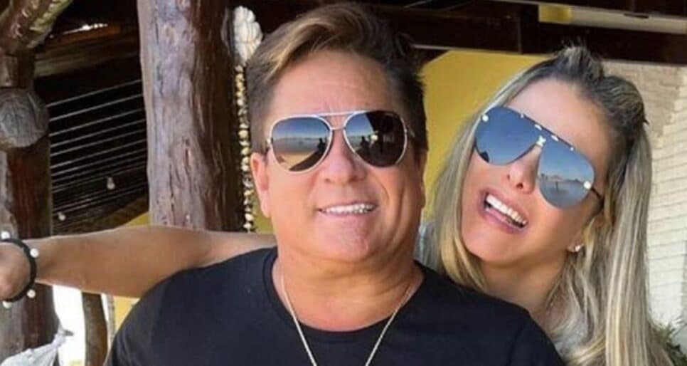 Poliana Rocha se afasta de Leonardo (Foto: Reprodução)
