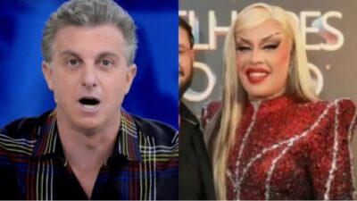 Imagem do post CHOCADO: Luciano Huck foi surpreendido por Gloria Groove revelando seu marido no Domingão