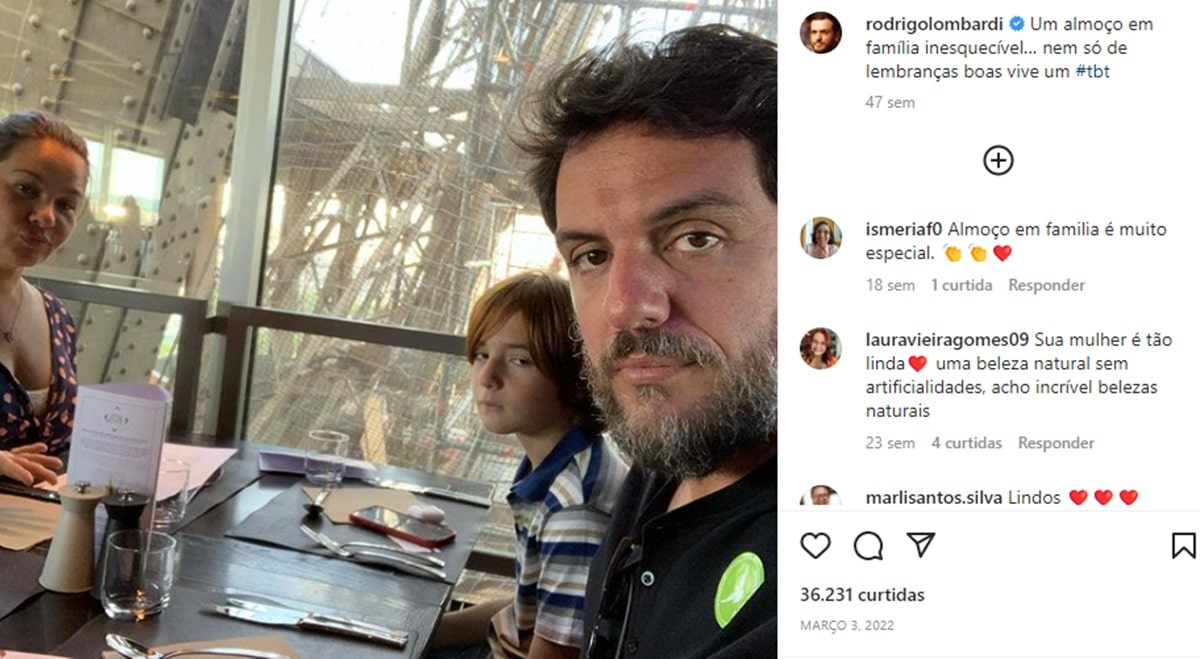 Almoço tedioso em família (Foto: Reprodução/ Instagram)