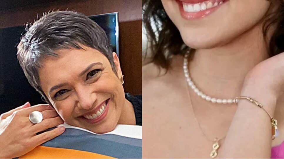 Sandra Annenberg e filha