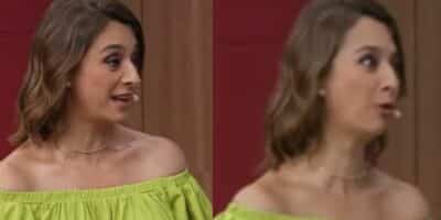 Ao vivo na Band, Catia Fonseca entrega preferências na cama - Foto: Band