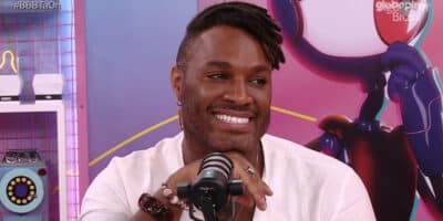 BBB 23: Nicácio admite que levou presente de Key para terreiro Foto: Reprodução