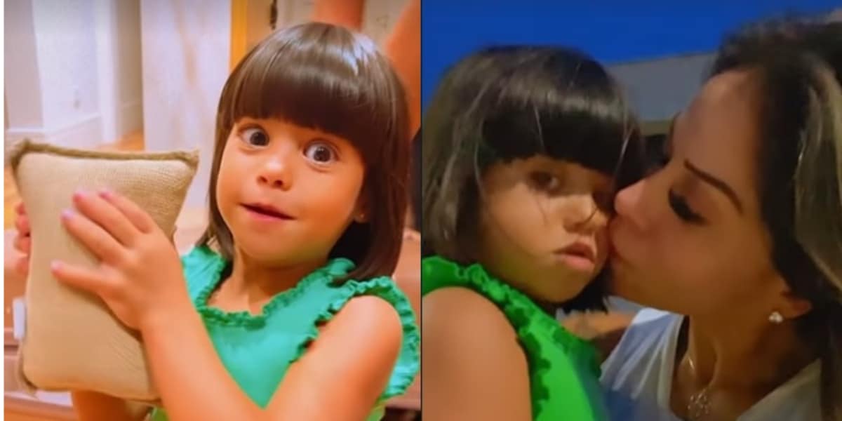 Maíra Cardi mostra filha chorando porque vai para casa do pai (Imagem Reprodução Instagram)