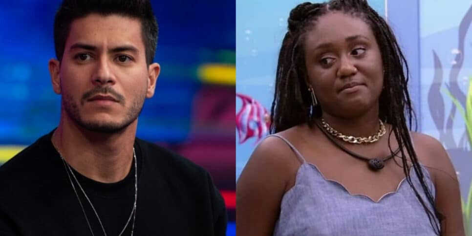 Fãs de Arthur Aguiar fazem campanha contra Sarah Aline após post ser divulgado (Imagem Reprodução Internet)