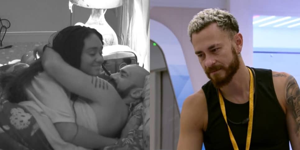 BBB23: Reação de Fred ao saber sobre beijo entre Ricardo e Sarah divide opiniões (Imagem Reprodução Globo)