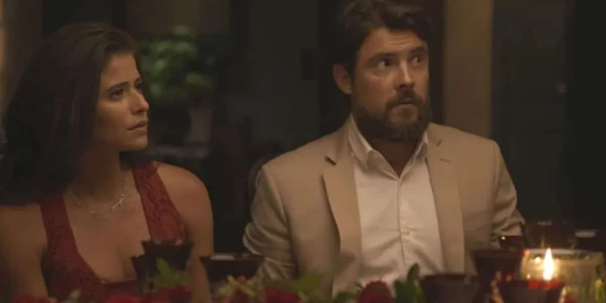 Mar do Sertão: Deodora envenena Candoca e José em Jantar (Imagem Reprodução Globo)