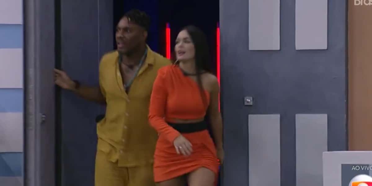 BBB23: Fred Nicácio e Larissa vencem a repescagem e retornam à casa (Imagem Reprodução Globo)