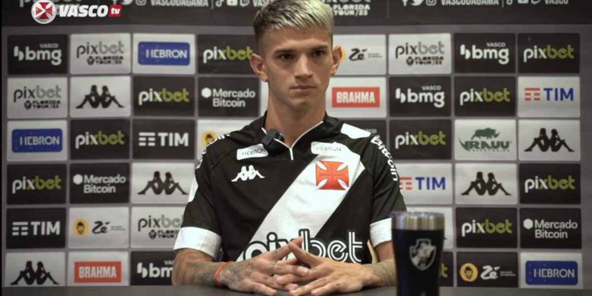 Orellano, meia-atacante do Vasco (Imagem Reprodução Internet)