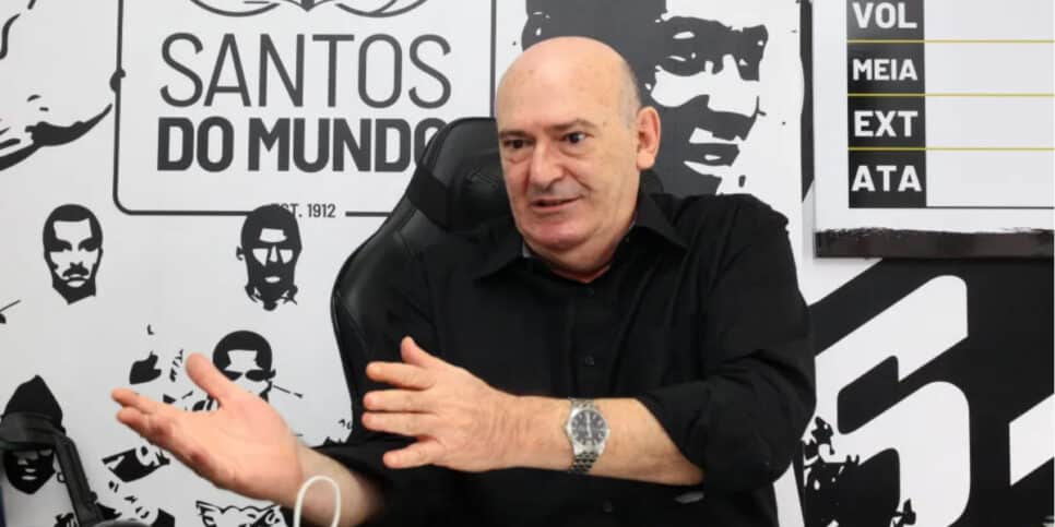 Milhões! Andrés Rueda vê venda de jogador revelado pelo Santos (Foto: Reprodução)