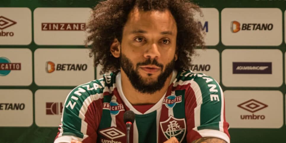 Fernando Diniz fala sobre Marcelo e tenta tranquilizar Fluminense (Foto: Reprodução)